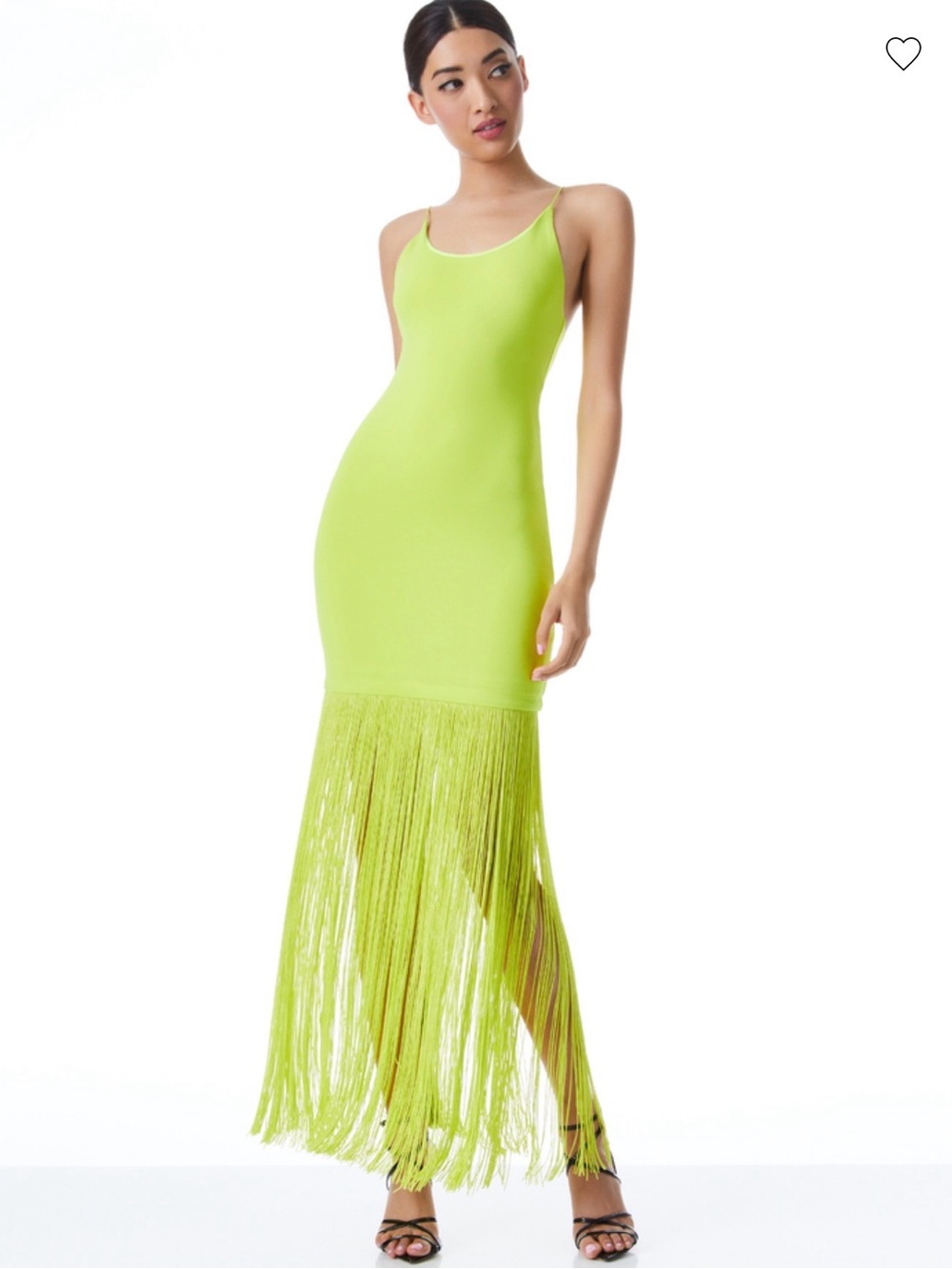 Alice + Olivia Steph Fringe Dress